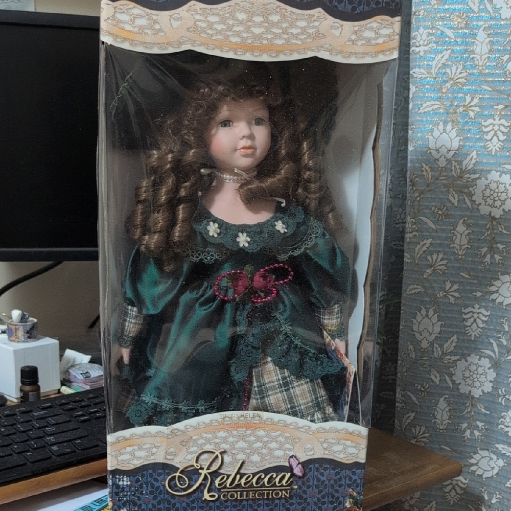Green and Pink Doll